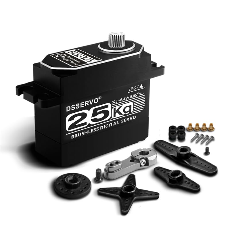 ANNIMOS Servo Motore RC Brushless 25kg/0.05s