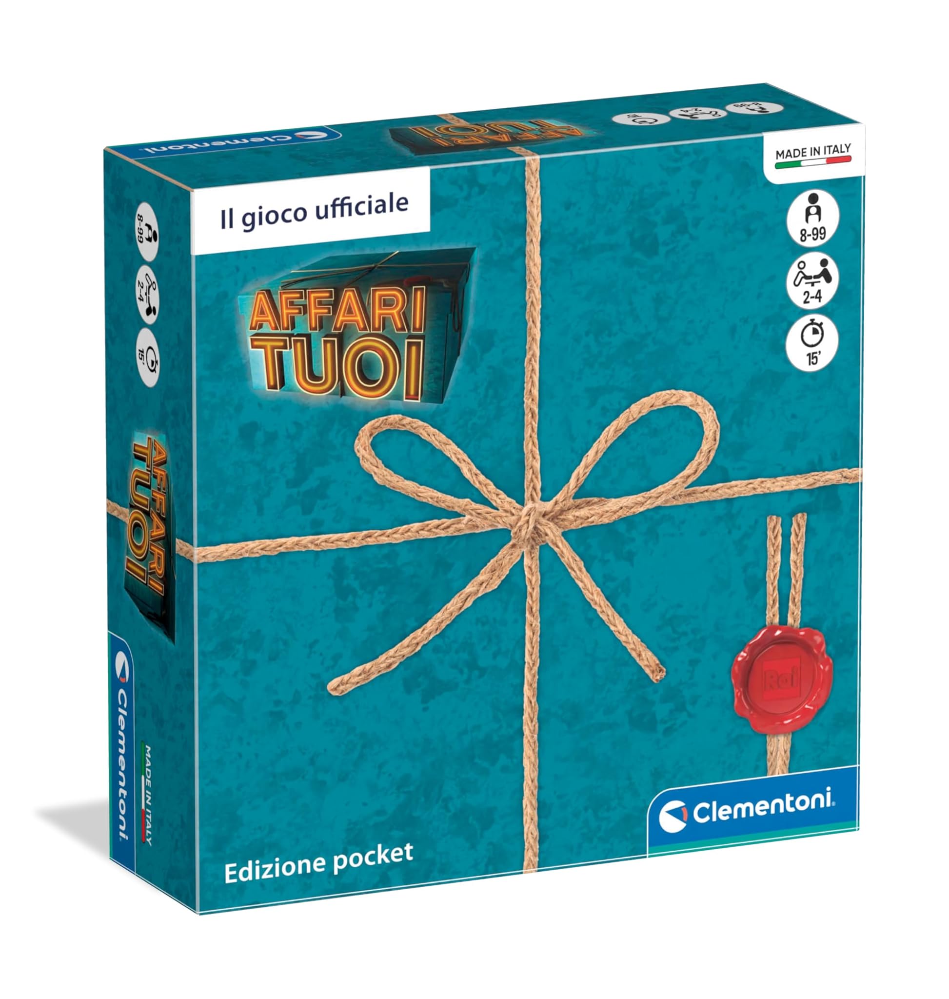 Clementoni Giochi da Tavolo - Affari Tuoi RAI Pocket
