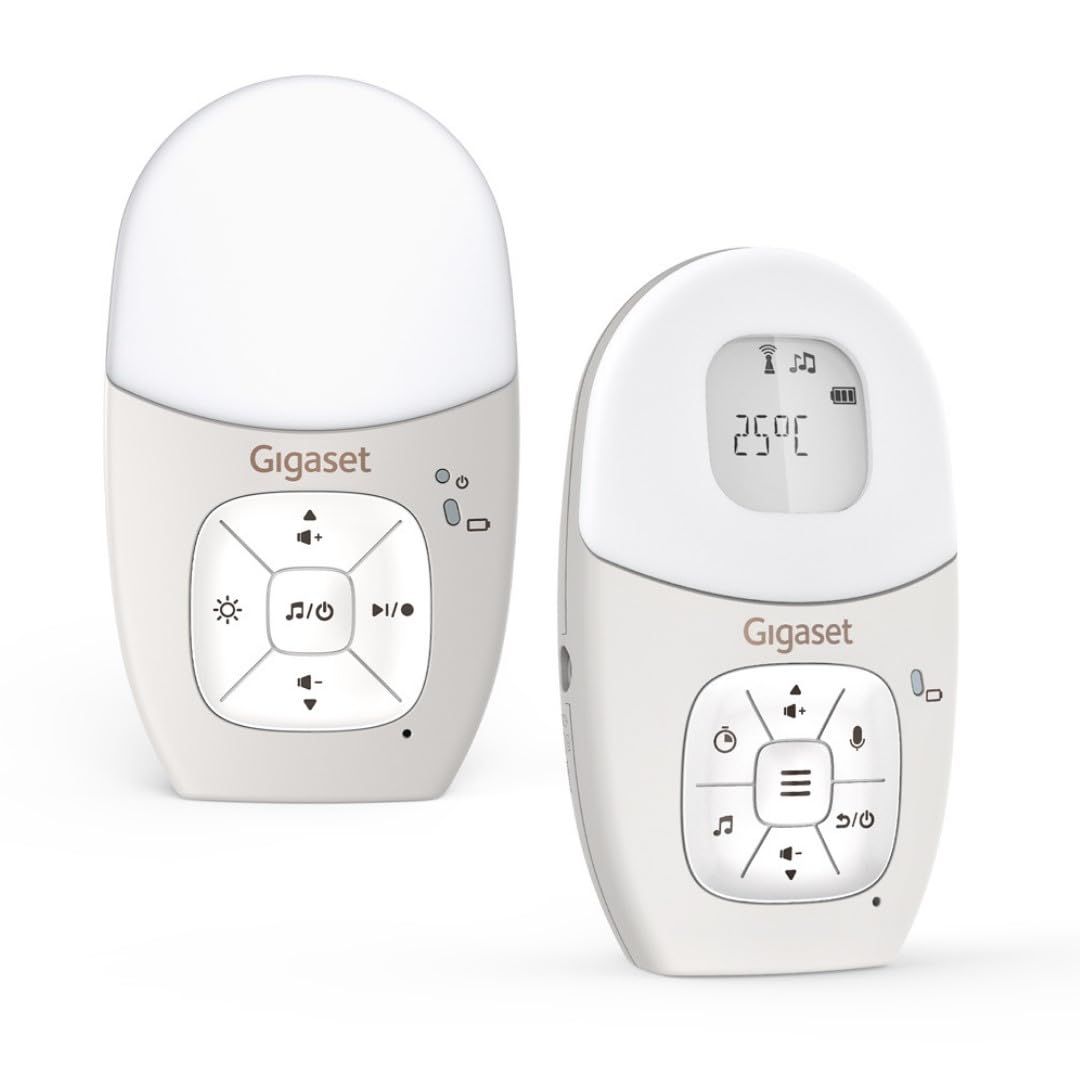 Gigaset BABY 100 - Baby Monitor Audio DECT, Grigio