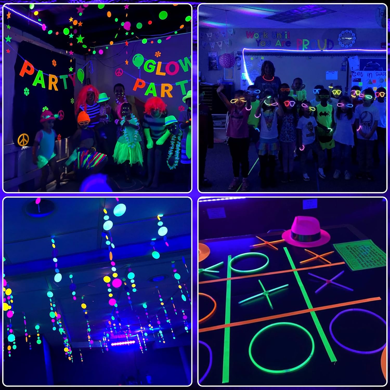 OUSIDE Luci Nere UV LED 150W (2 Pezzi) - immagine 3