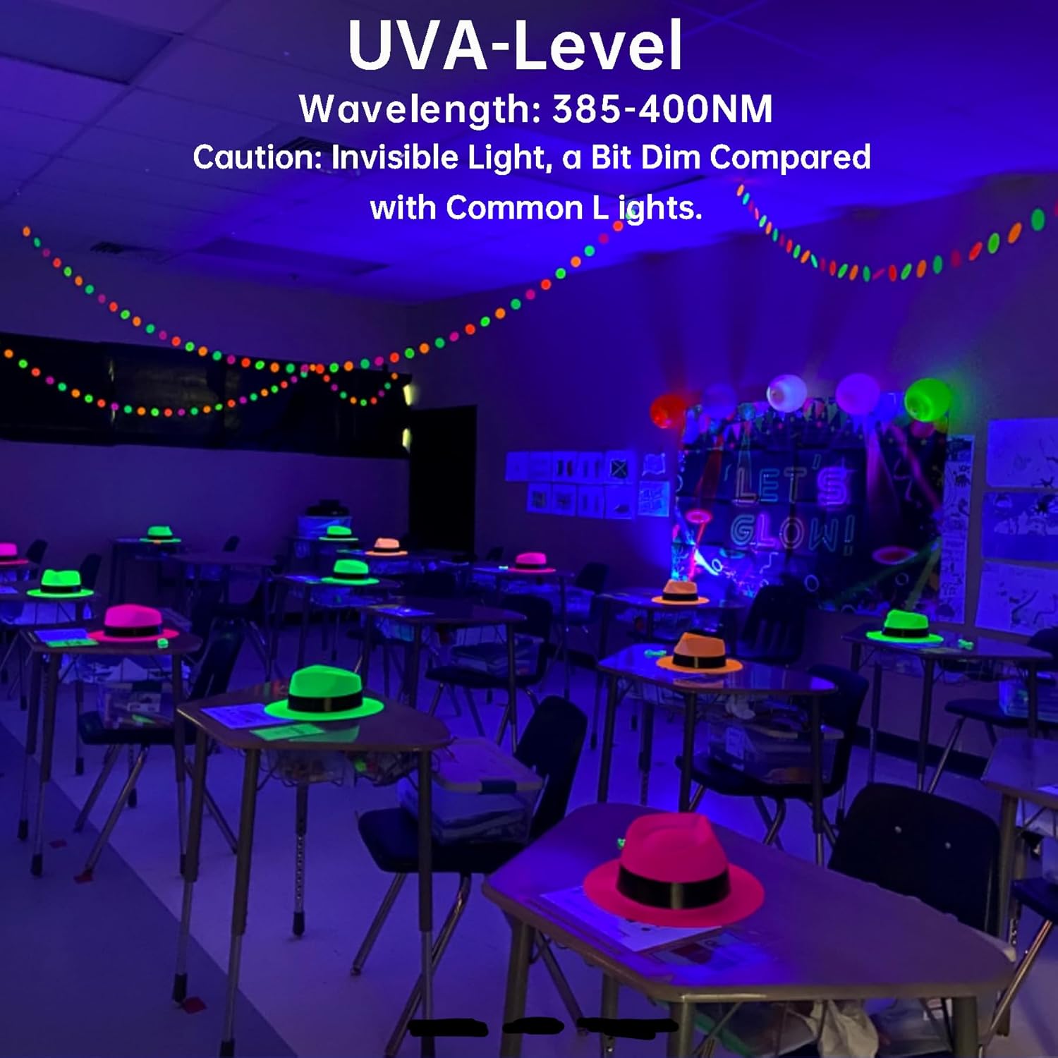 OUSIDE Luci Nere UV LED 150W (2 Pezzi) - immagine 4