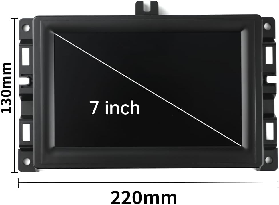 Schermo LCD 7 pollici per Jeep Compass Radio - immagine 3