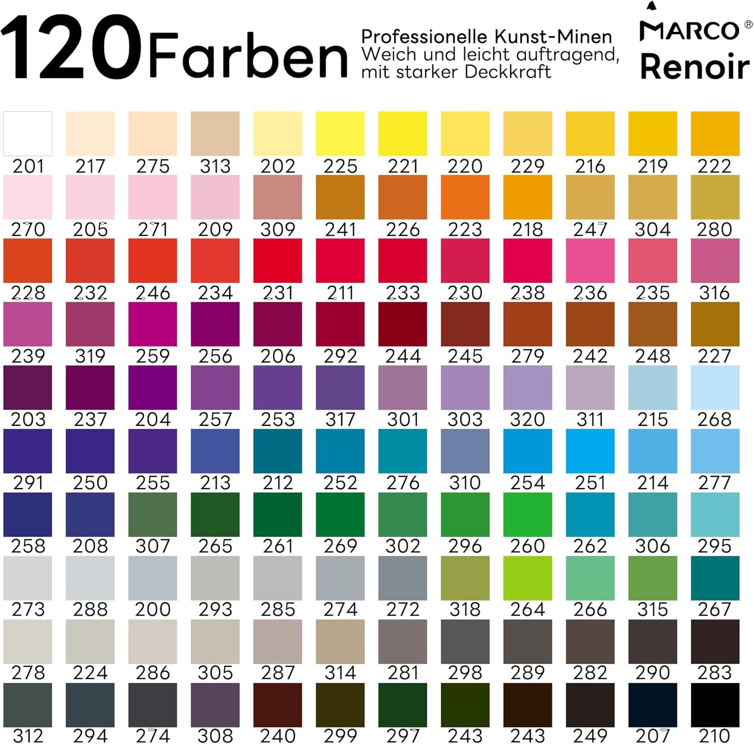 Marco Matite Colorate Professionali 120 Colori Vivaci - immagine 3