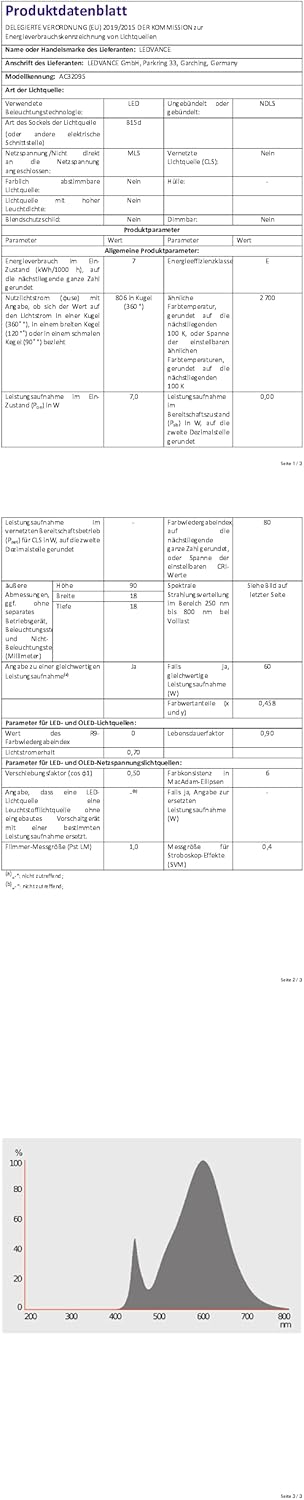 Osram LED Star Special T SLIM B15d, Bianco Caldo (4 pz) - immagine 4