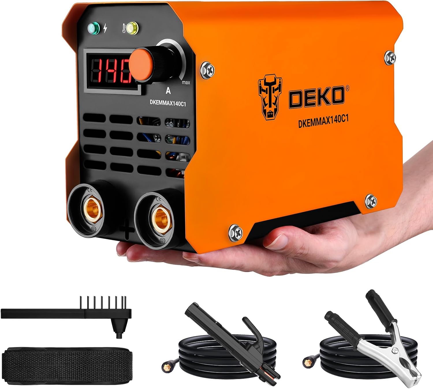 DEKO Saldatrice Inverter Elettrodo 220V 140A - immagine 1