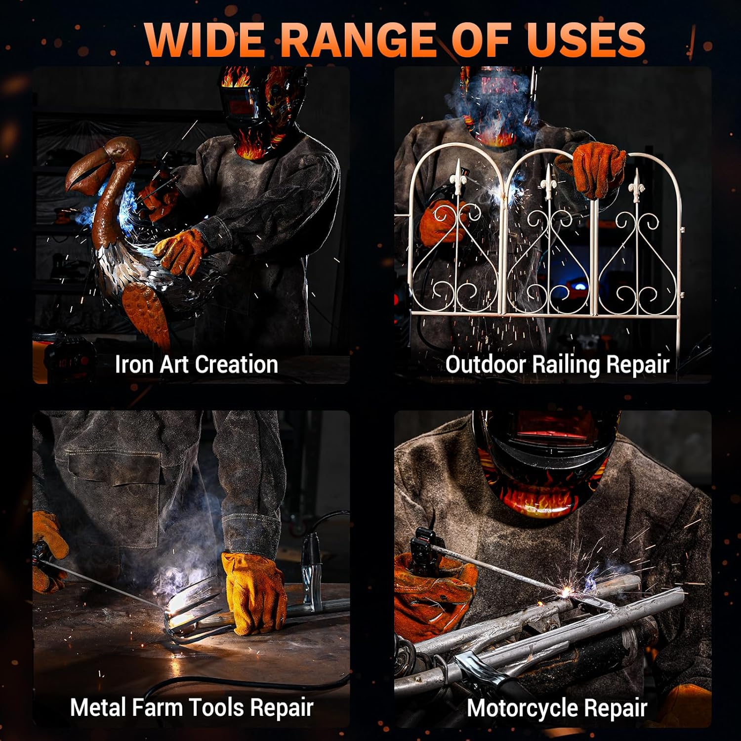 DEKO Saldatrice Inverter Elettrodo 220V 140A - immagine 7