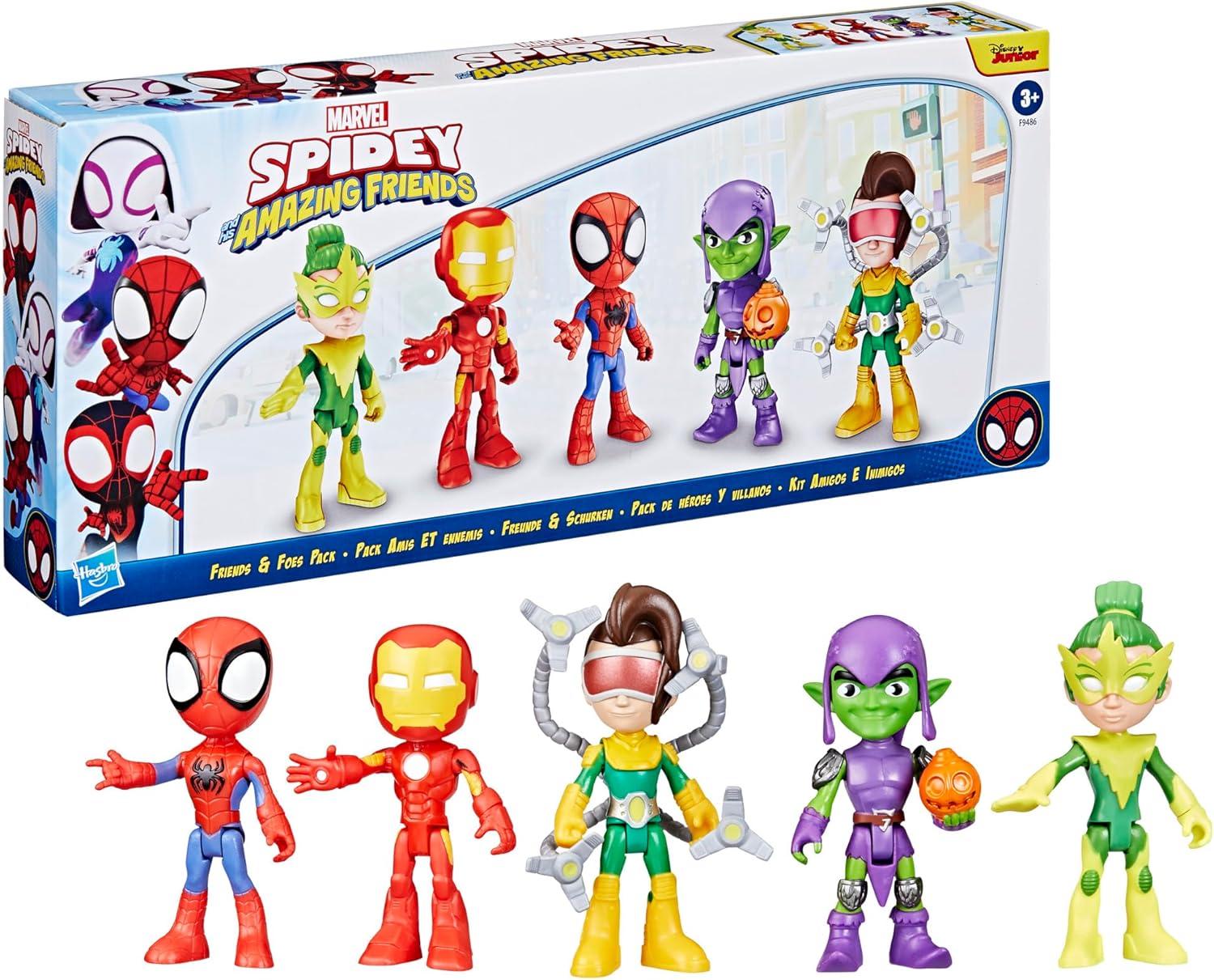 Hasbro Marvel - Uomo Ragno Spidey And His Amazing Friends - immagine 14