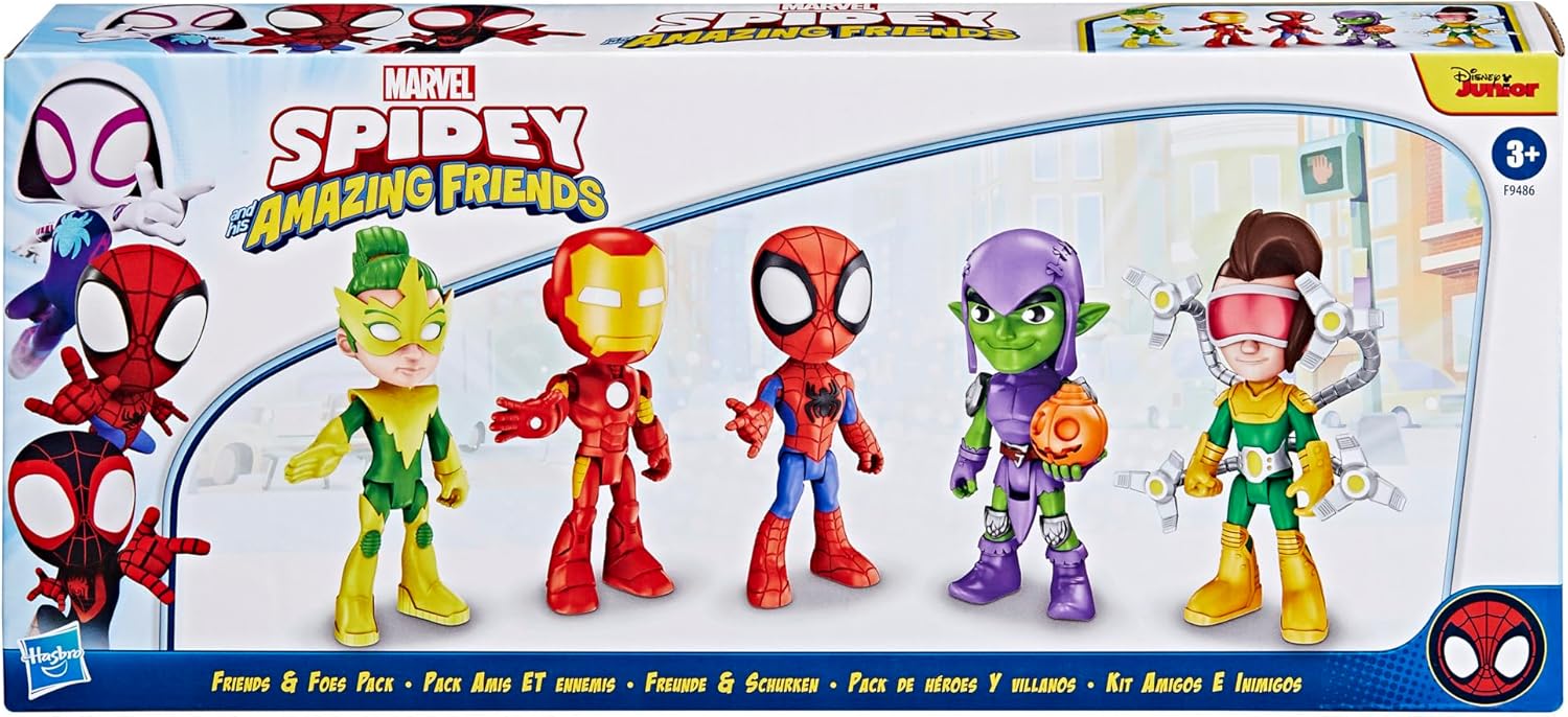Hasbro Marvel - Uomo Ragno Spidey And His Amazing Friends - immagine 2
