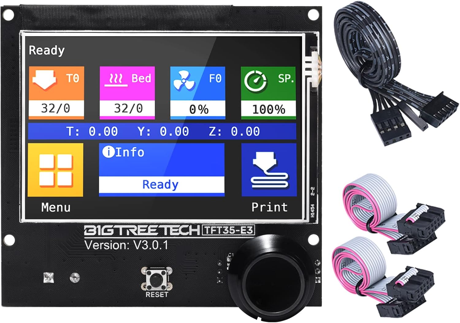 BIGTREETECH Display Touchscreen TFT35 E3 V3.0 RepRap - immagine 1