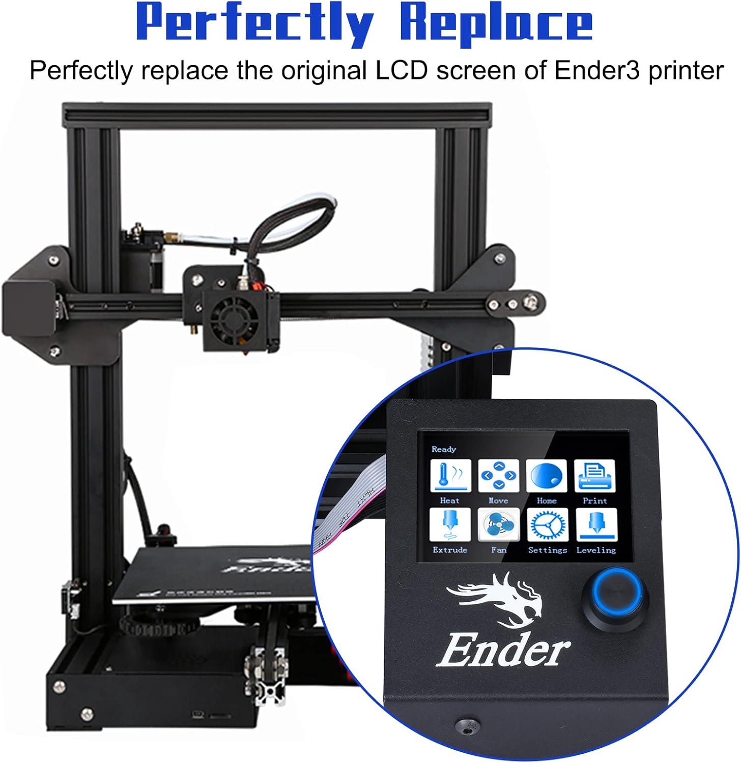 BIGTREETECH Display Touchscreen TFT35 E3 V3.0 RepRap - immagine 2