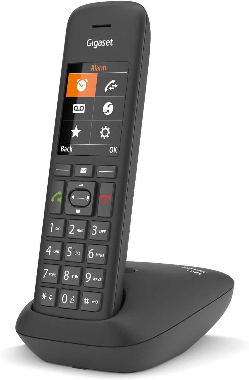 Gigaset C575 - Telefono DECT con Display a Colori, Nero - immagine 1