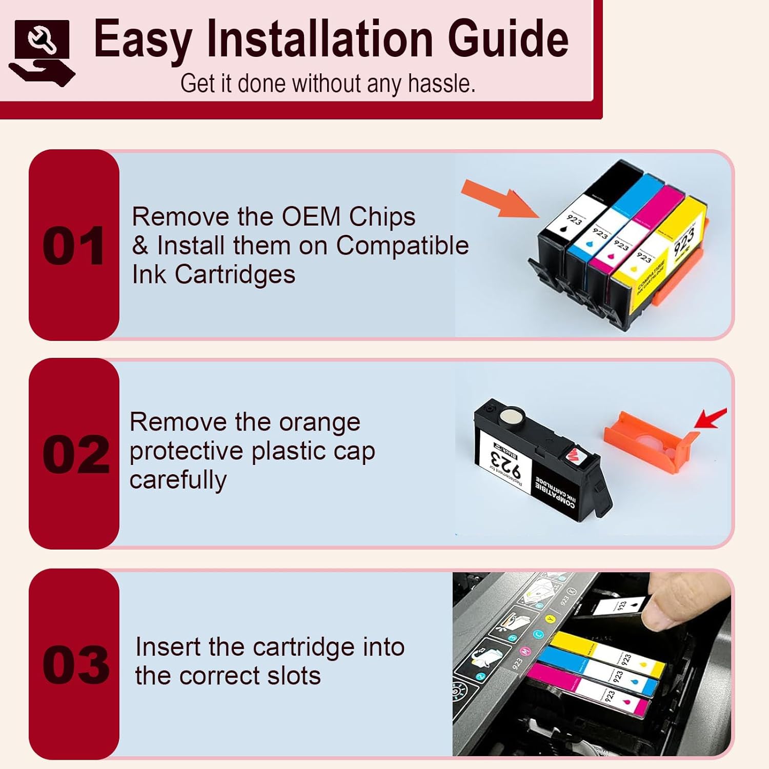 Cartucce Multipack Compatibili HP 924 (5 pezzi) - immagine 5