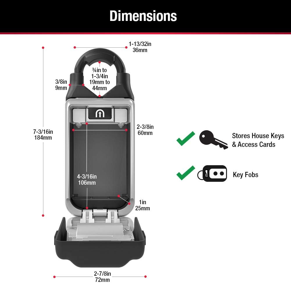 Master Lock 5420EC - Scatola di Sicurezza Portatile - immagine 6