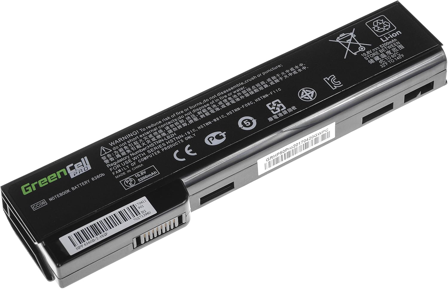 Green Cell PRO CC06 Batteria per HP EliteBook 5200mAh - immagine 2