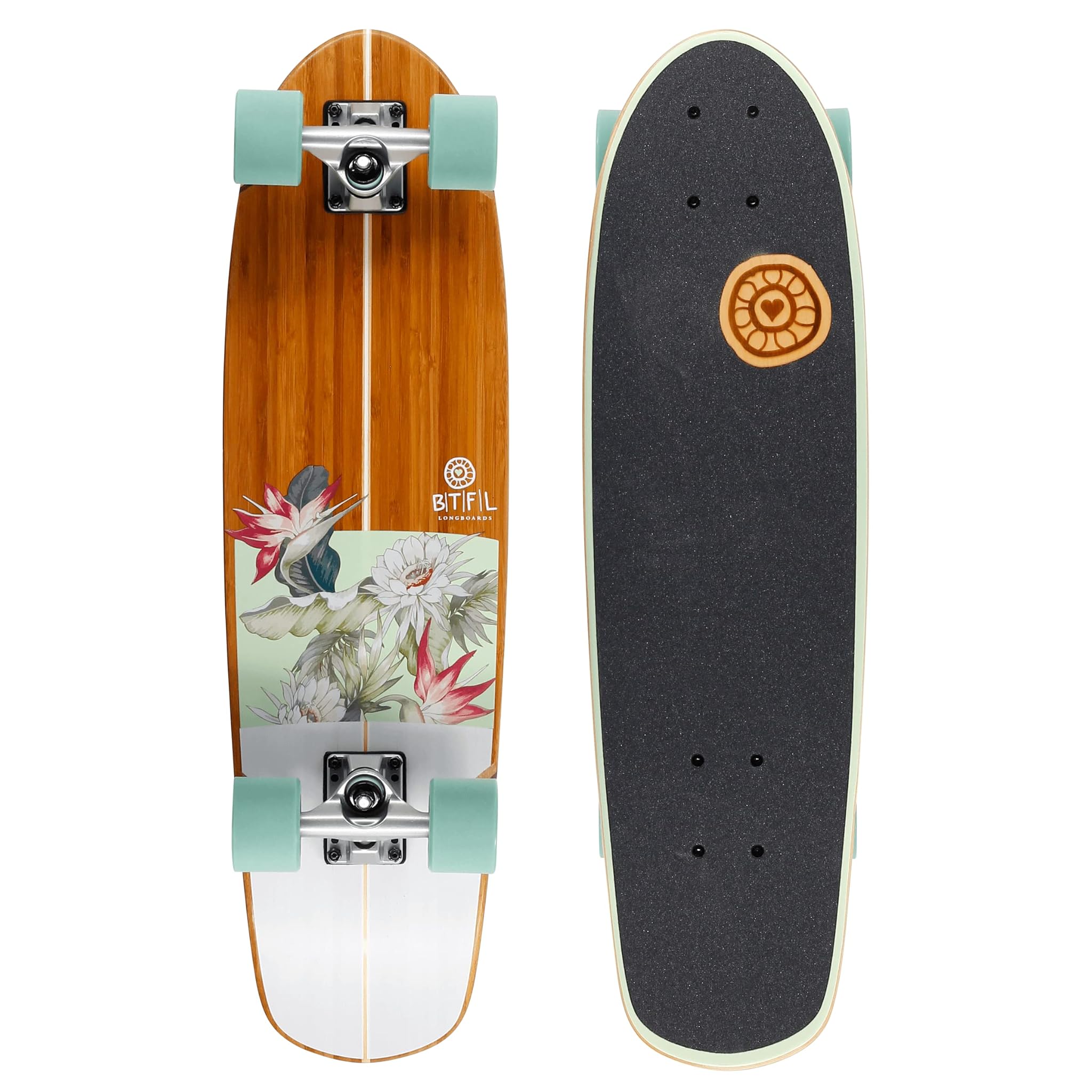 Btfl Mini-Cruiser Skateboard Longboard ABEC 9