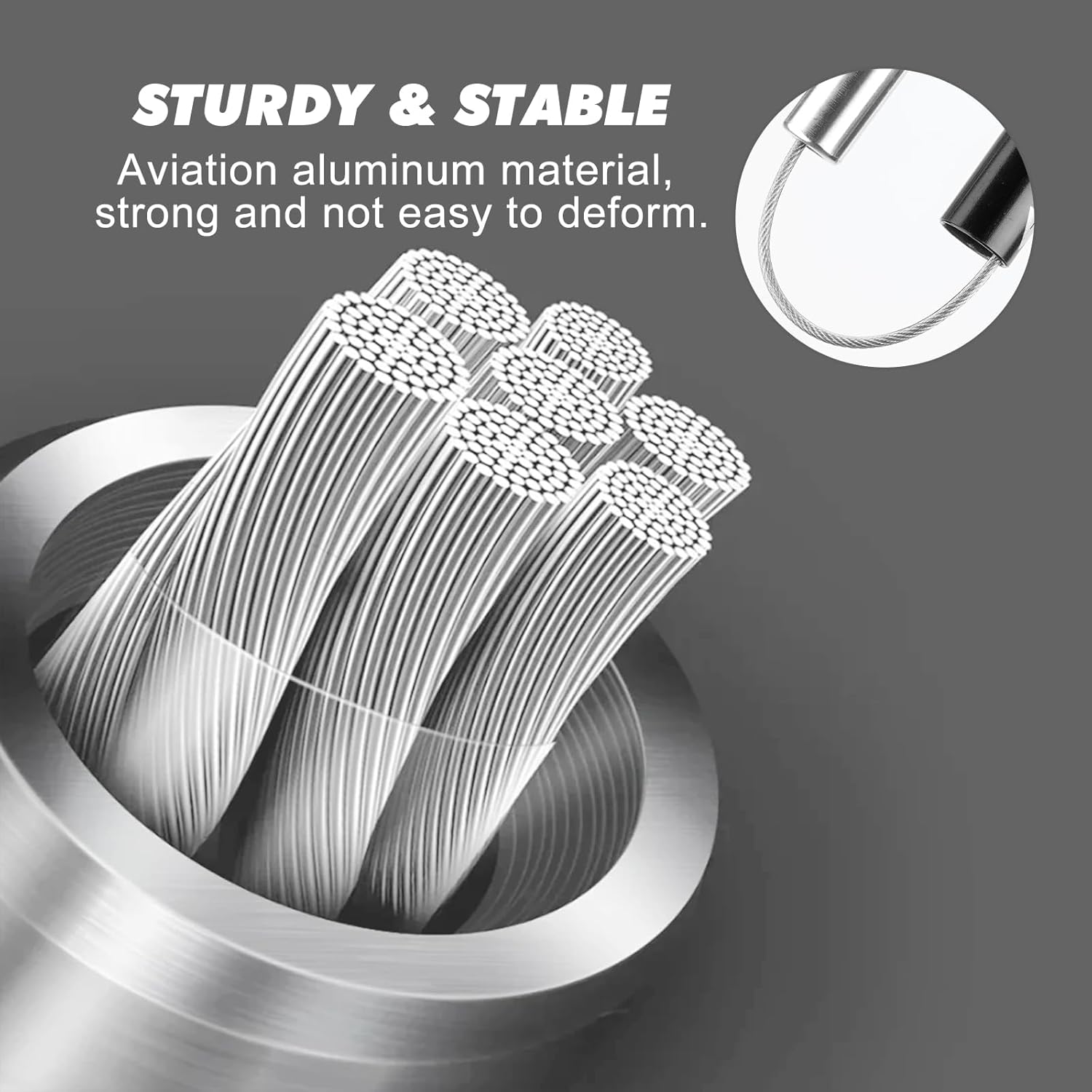 Gibohom Bastoncini Trekking Alluminio Pieghevoli (2 pz) - immagine 3