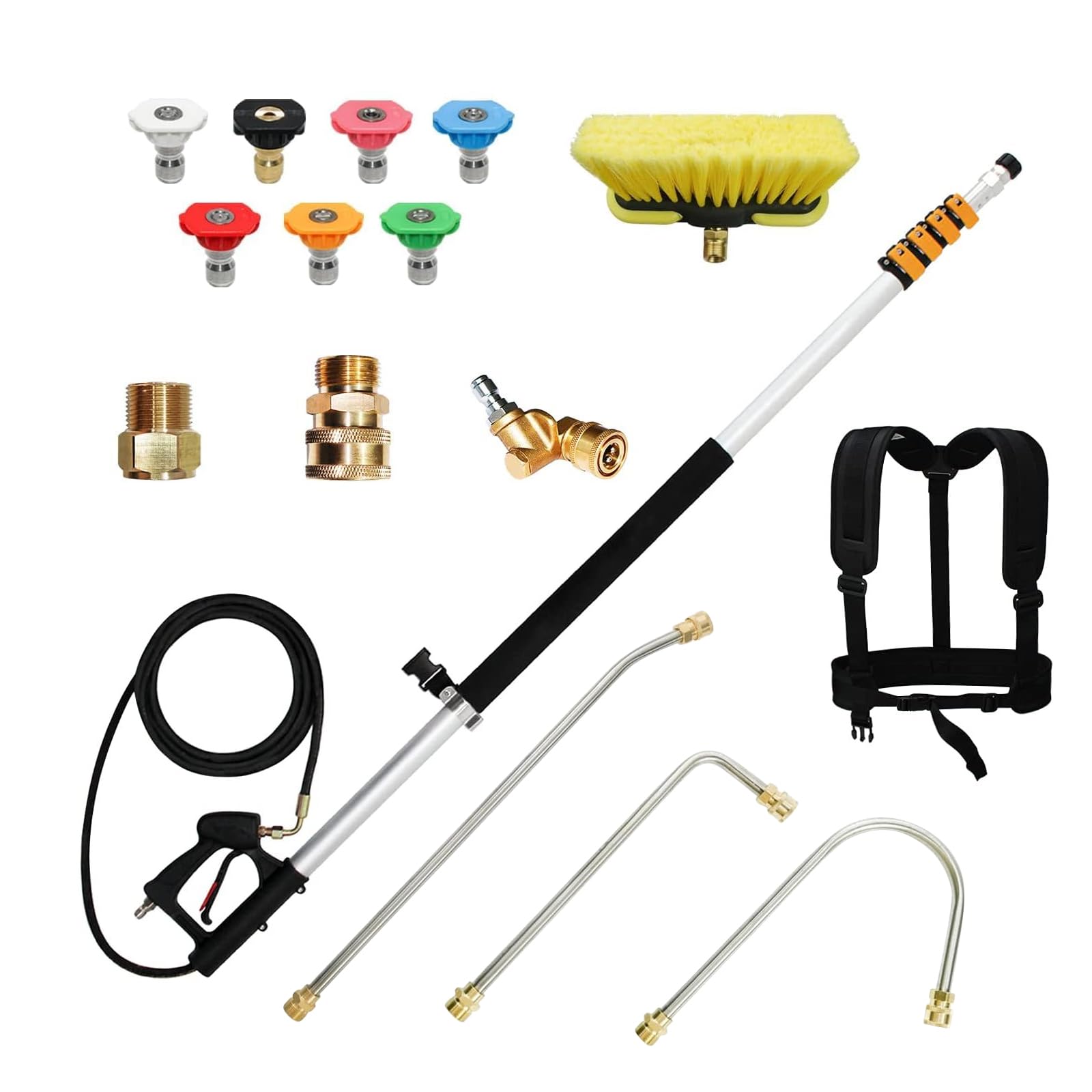 Kit Prolunga Telescopica per Idropulitrice 6,1m