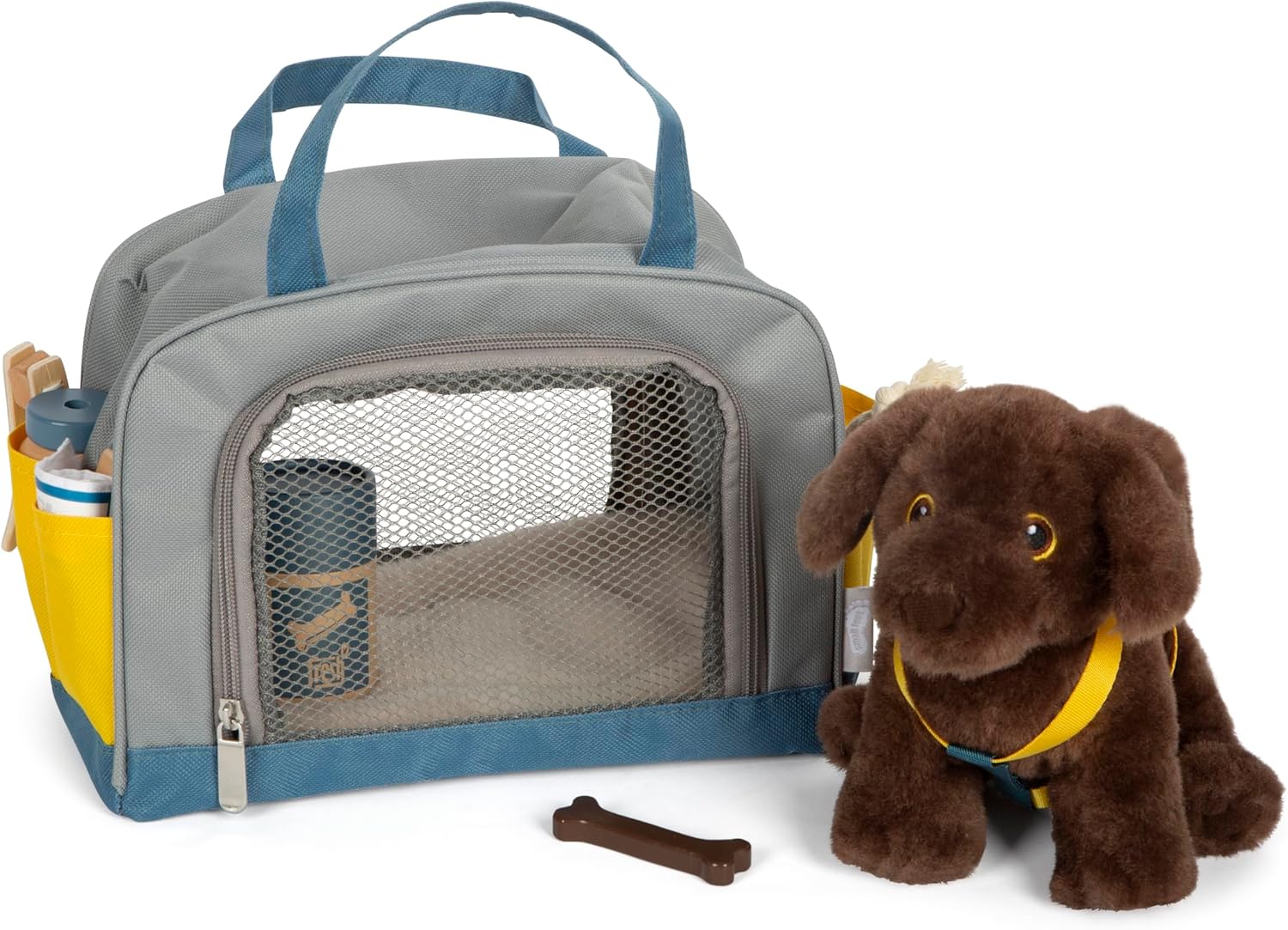 small foot Cane con Borsa e Set di Cura, Coloured - immagine 2