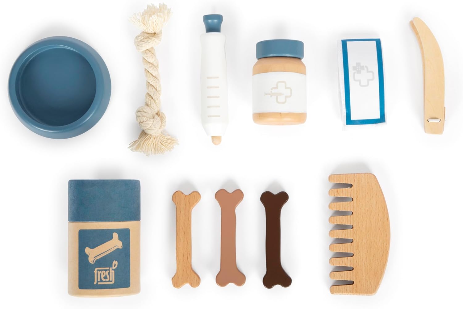 small foot Cane con Borsa e Set di Cura, Coloured - immagine 7