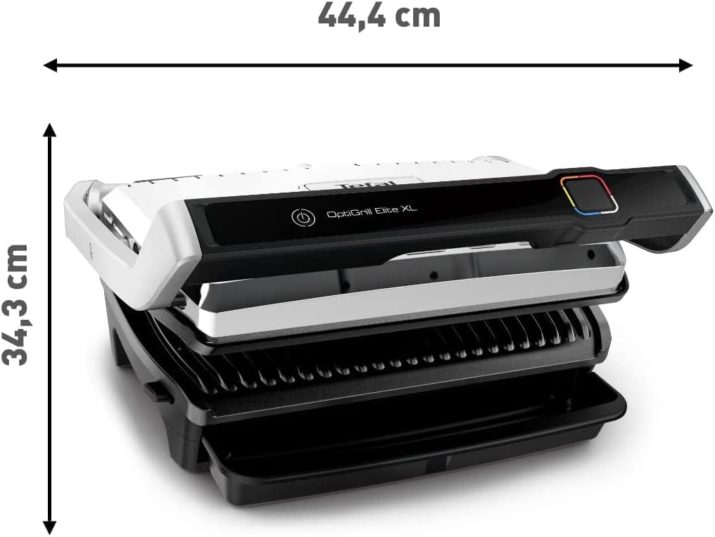 Tefal OptiGrill Elite XL GC760D12 - Gril -électrique - 800 cm ² - immagine 3