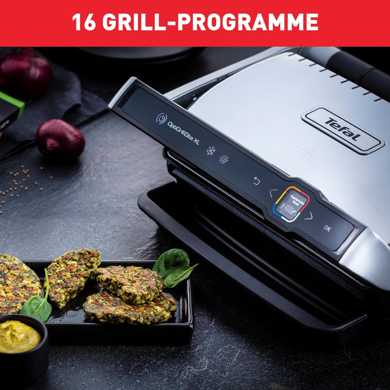 Tefal OptiGrill Elite XL GC760D12 - Gril -électrique - 800 cm ² - immagine 8