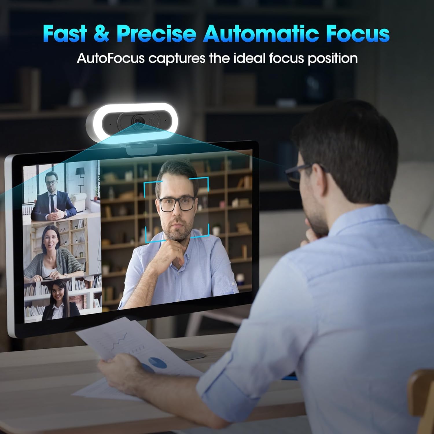 Tolulu Webcam Streaming 2K 50 FPS con Microfono - immagine 2