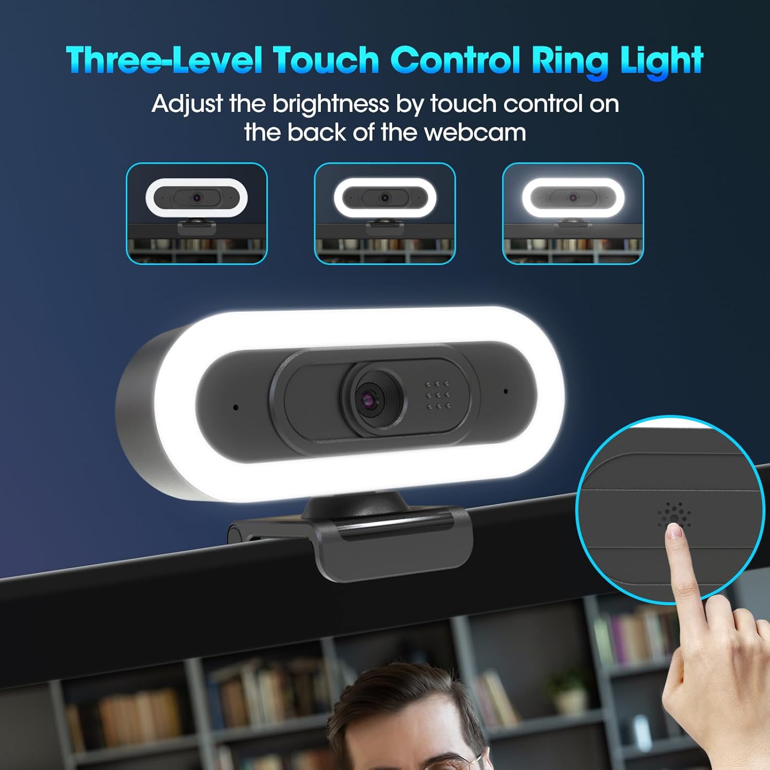 Tolulu Webcam Streaming 2K 50 FPS con Microfono - immagine 4