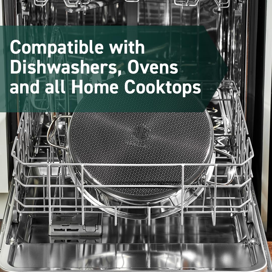 Hexclad Friggitrice Ibrida 7 Quarti con Coperchio - immagine 5