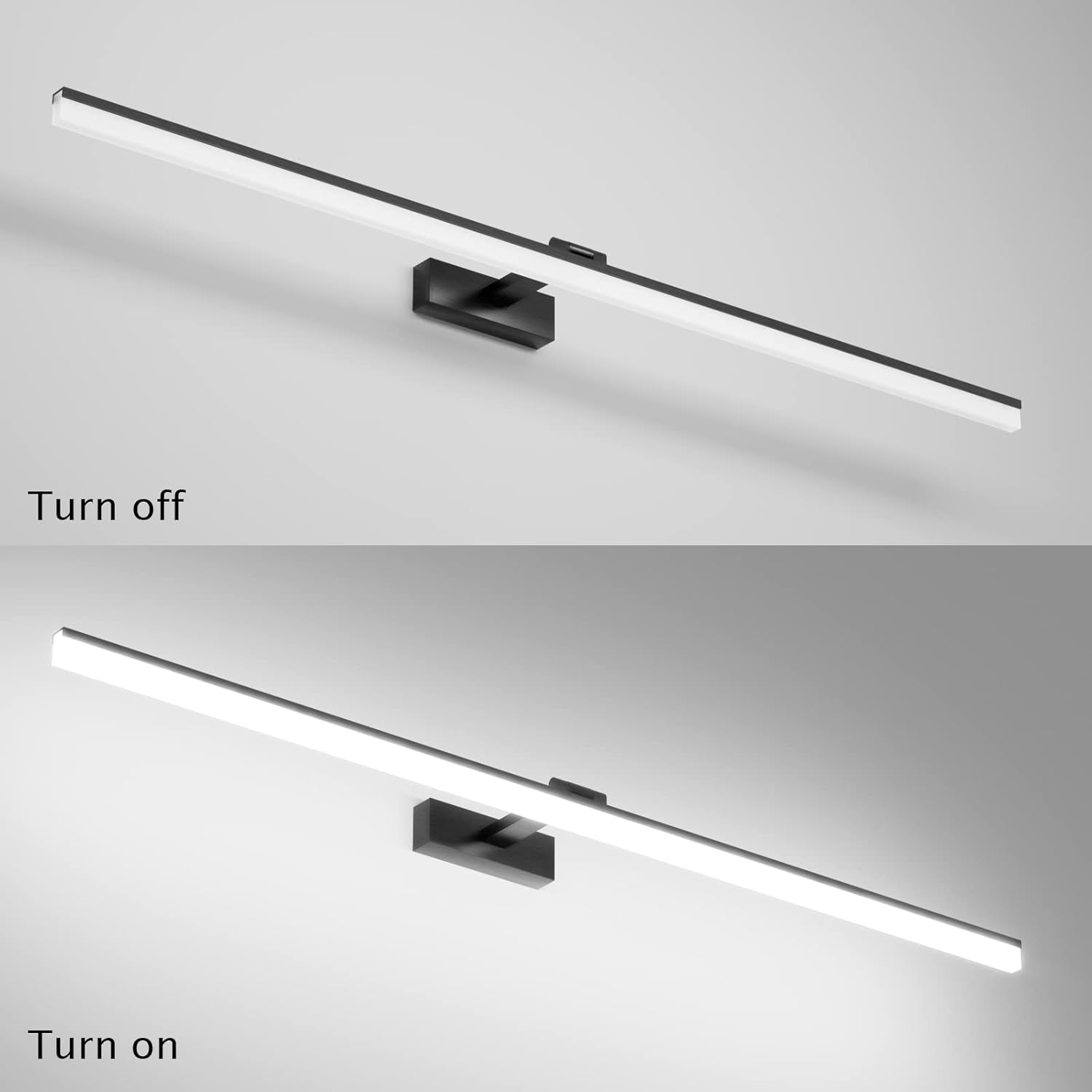 Klighten Lampada da Specchio 120CM 32W IP44 - immagine 3