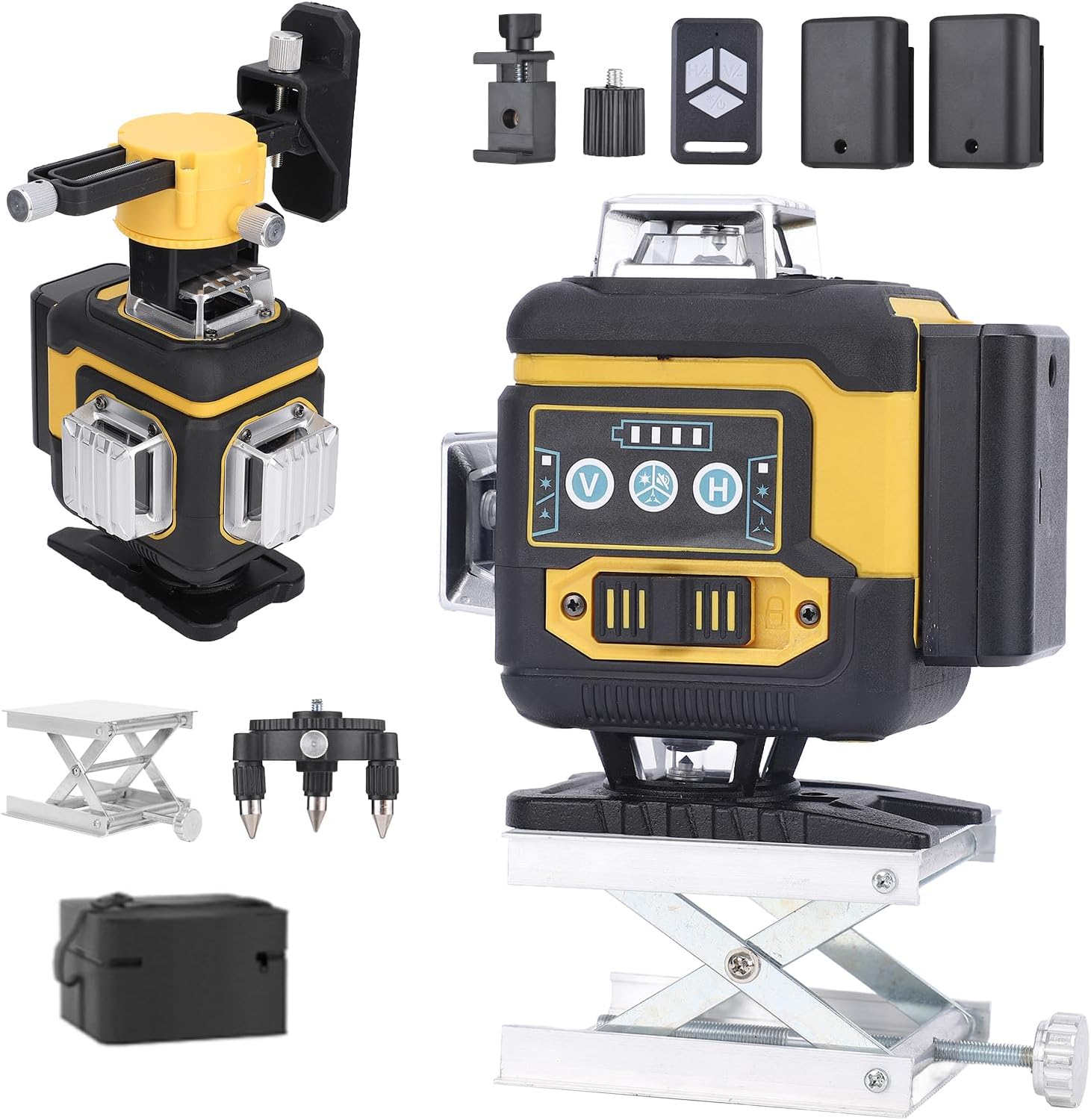 Livella Laser a Croce 16 Linee 4D - immagine 1