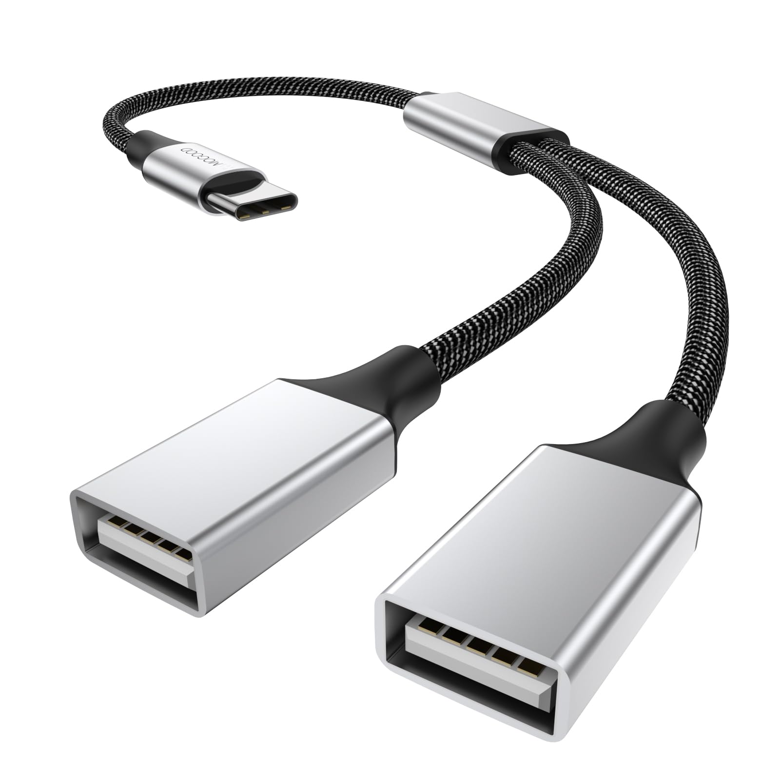 Mogood Adattatore USB-C a Doppia USB 2.0 OTG