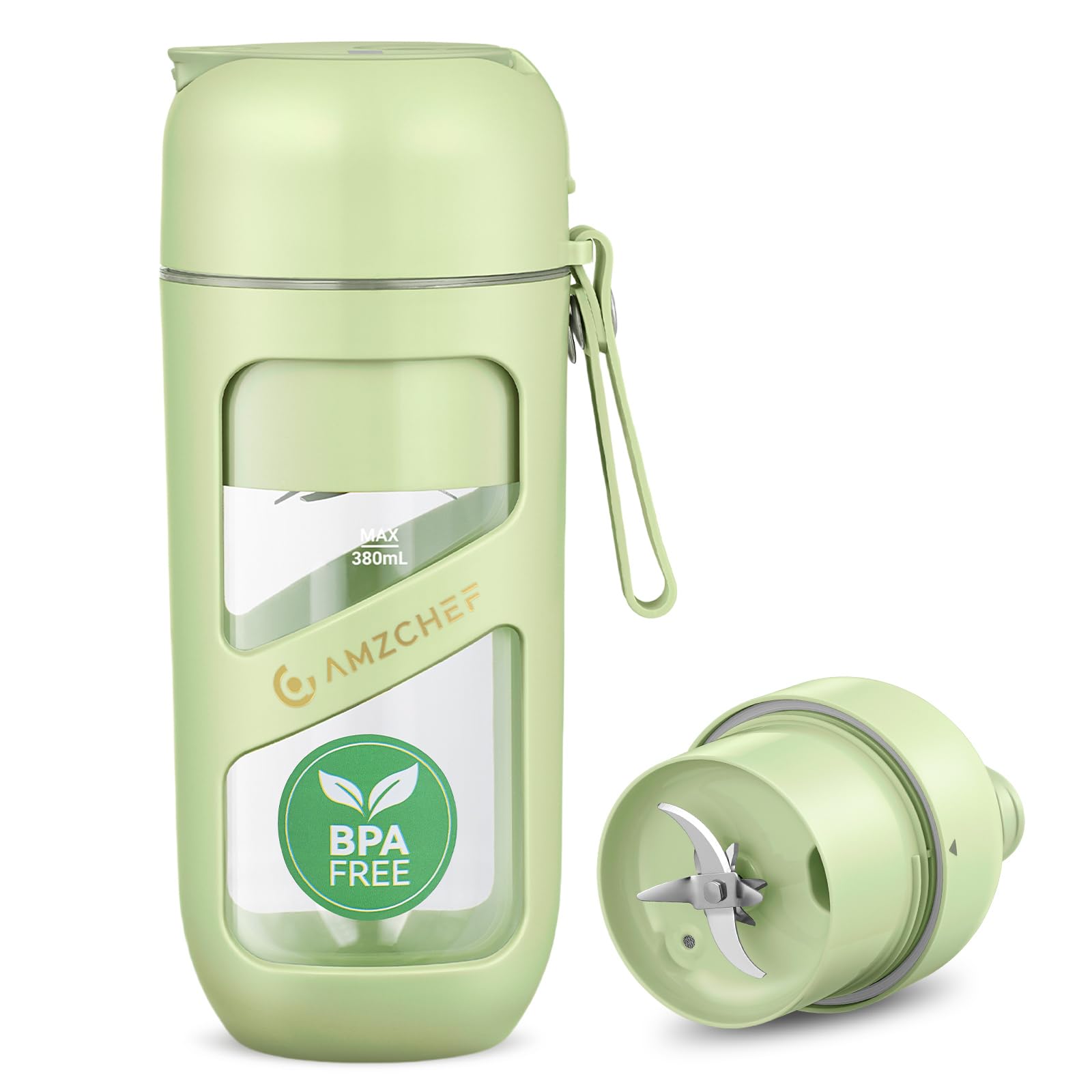 Amzchef Frullatore Portatile Sottovuoto USB