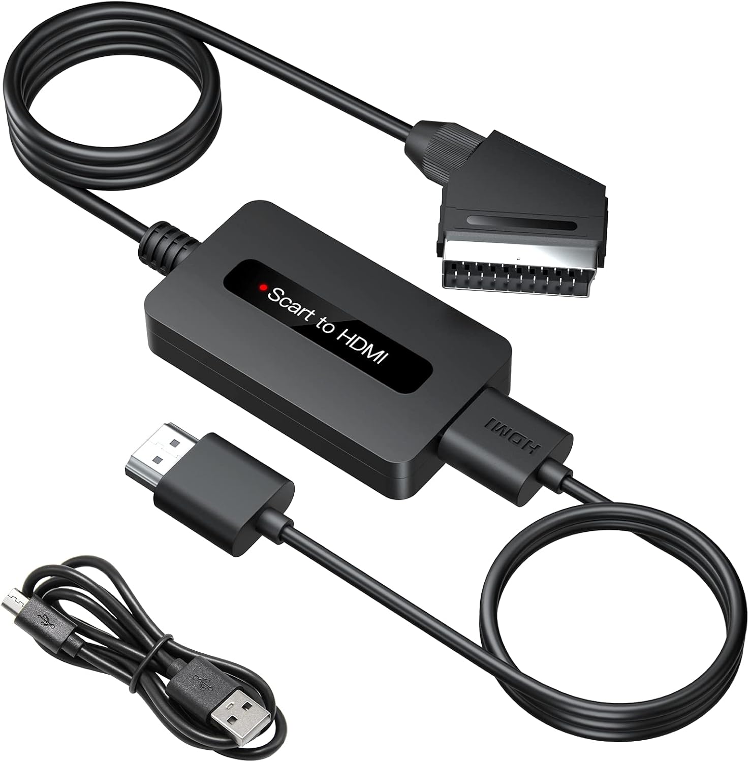 Sunnatch Convertitore da Scart a HDMI Maschio - immagine 1