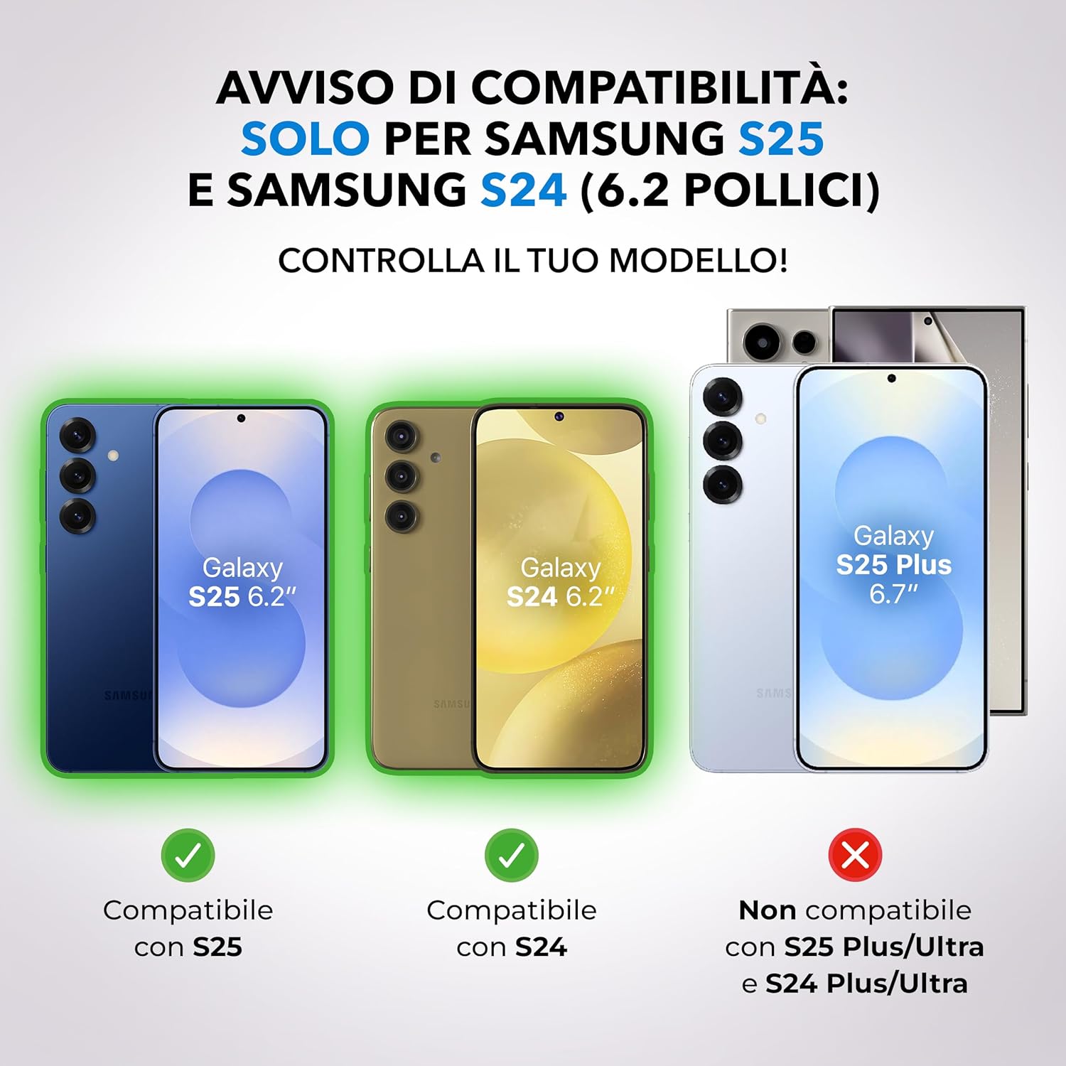 Deppa [2 Pezzi] Privacy Vetro Temperato per Samsung Galaxy S24/S25 - immagine 4
