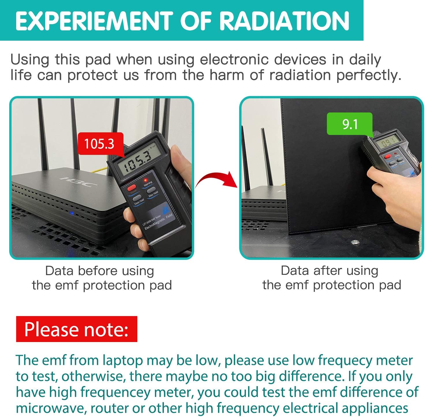 Pad di Protezione Termica per Laptop E/M*F 30x40cm - immagine 2