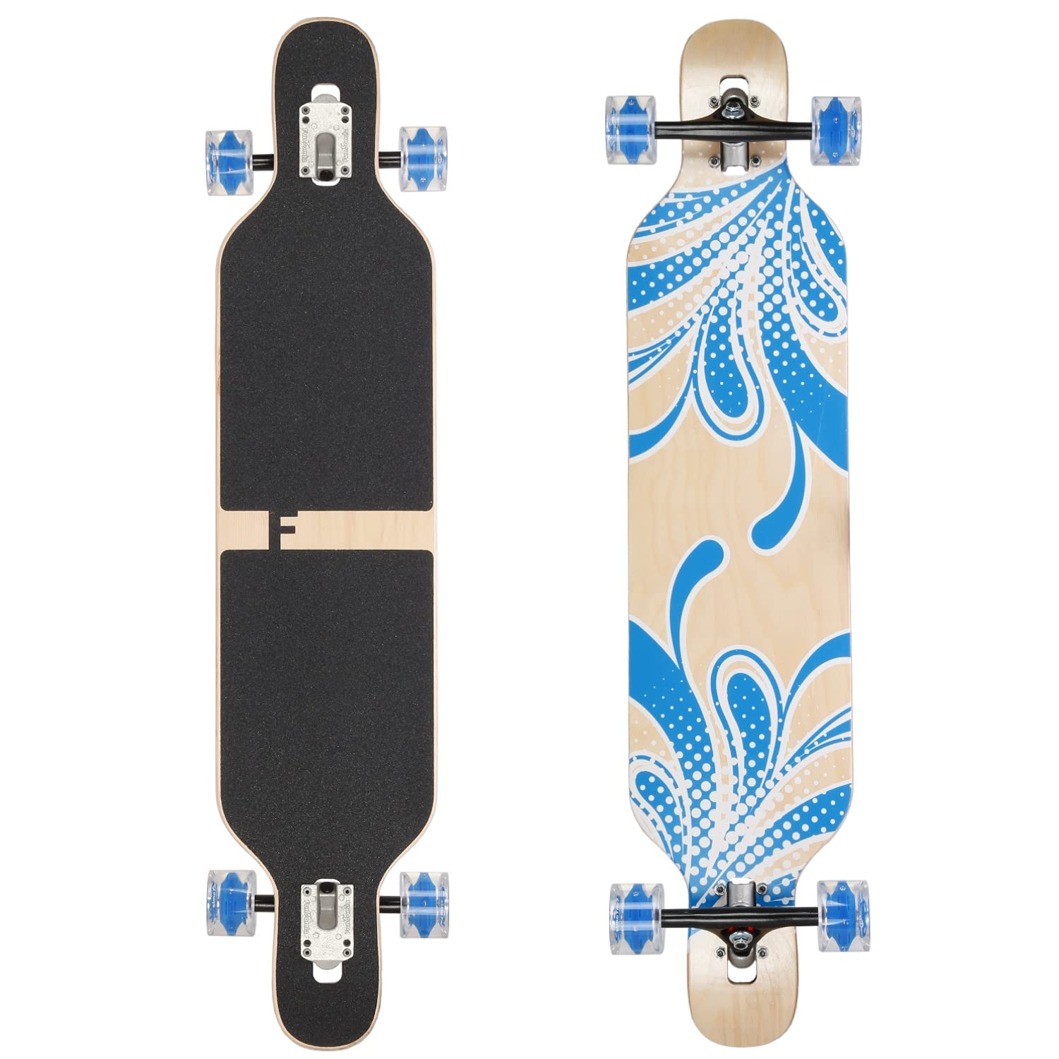 Funtomia Longboard Freeride Drop Through 42 Pollici