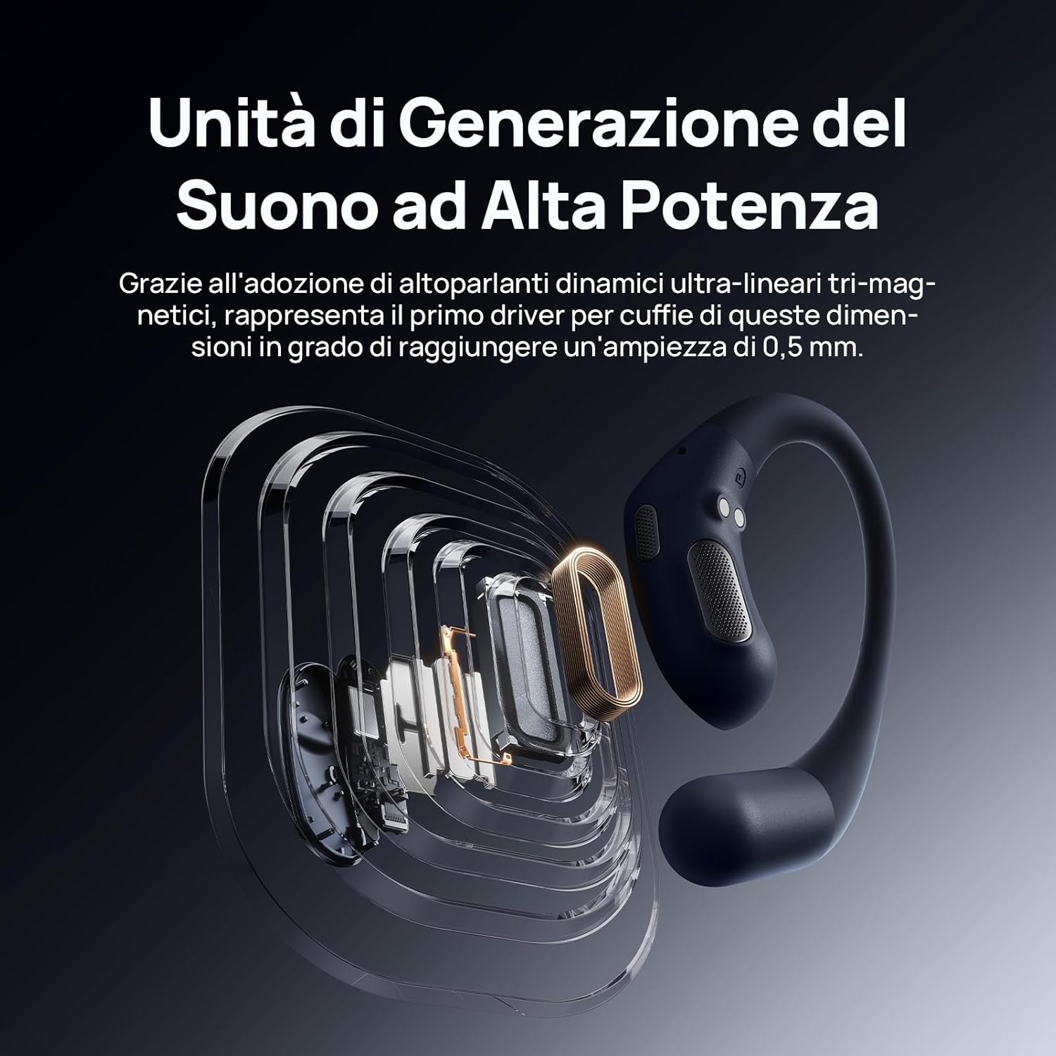 Mibro Open-Ear Pro - Cuffie Wireless Bluetooth IPX4 - immagine 7