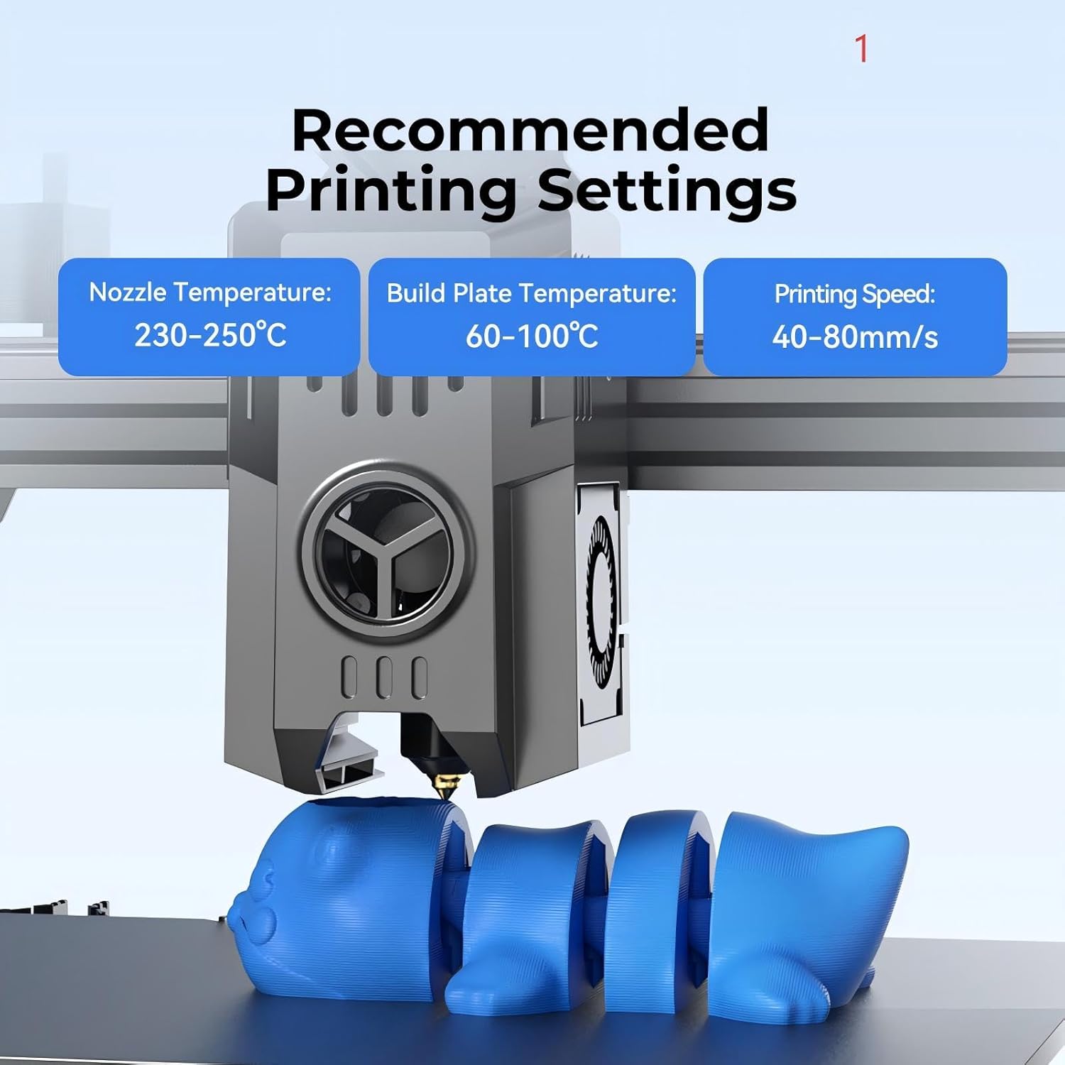 Creality Filamento PETG 1.75mm per Stampanti 3D, 4kg - immagine 4