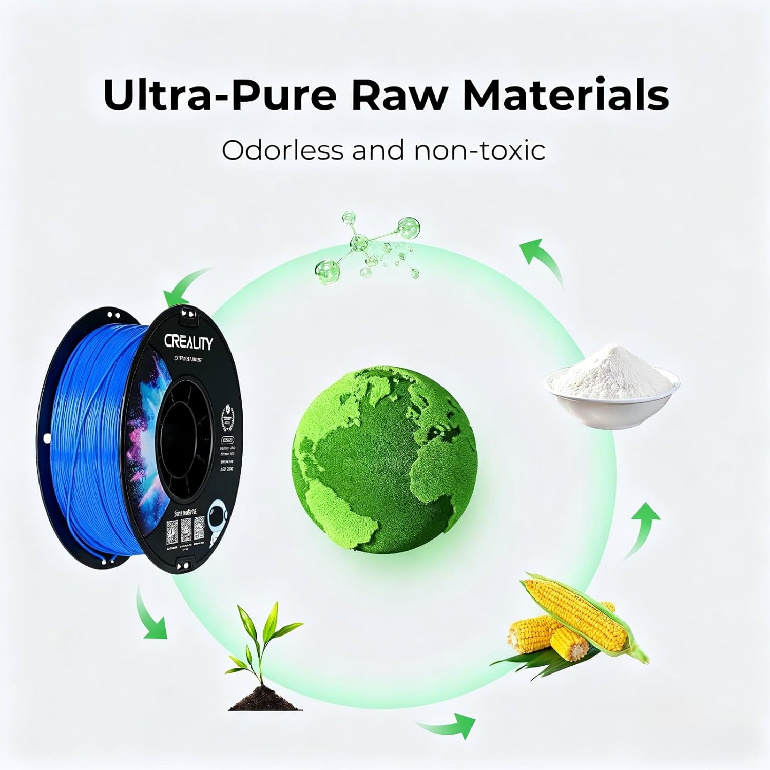 Creality Filamento PETG 1.75mm per Stampanti 3D, 4kg - immagine 7