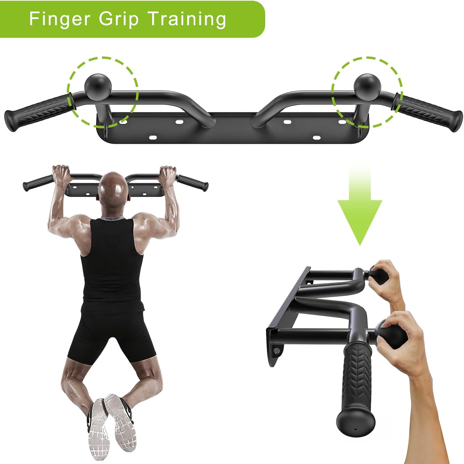 Kipika Ceiling Mount Pull Up Bar - immagine 3