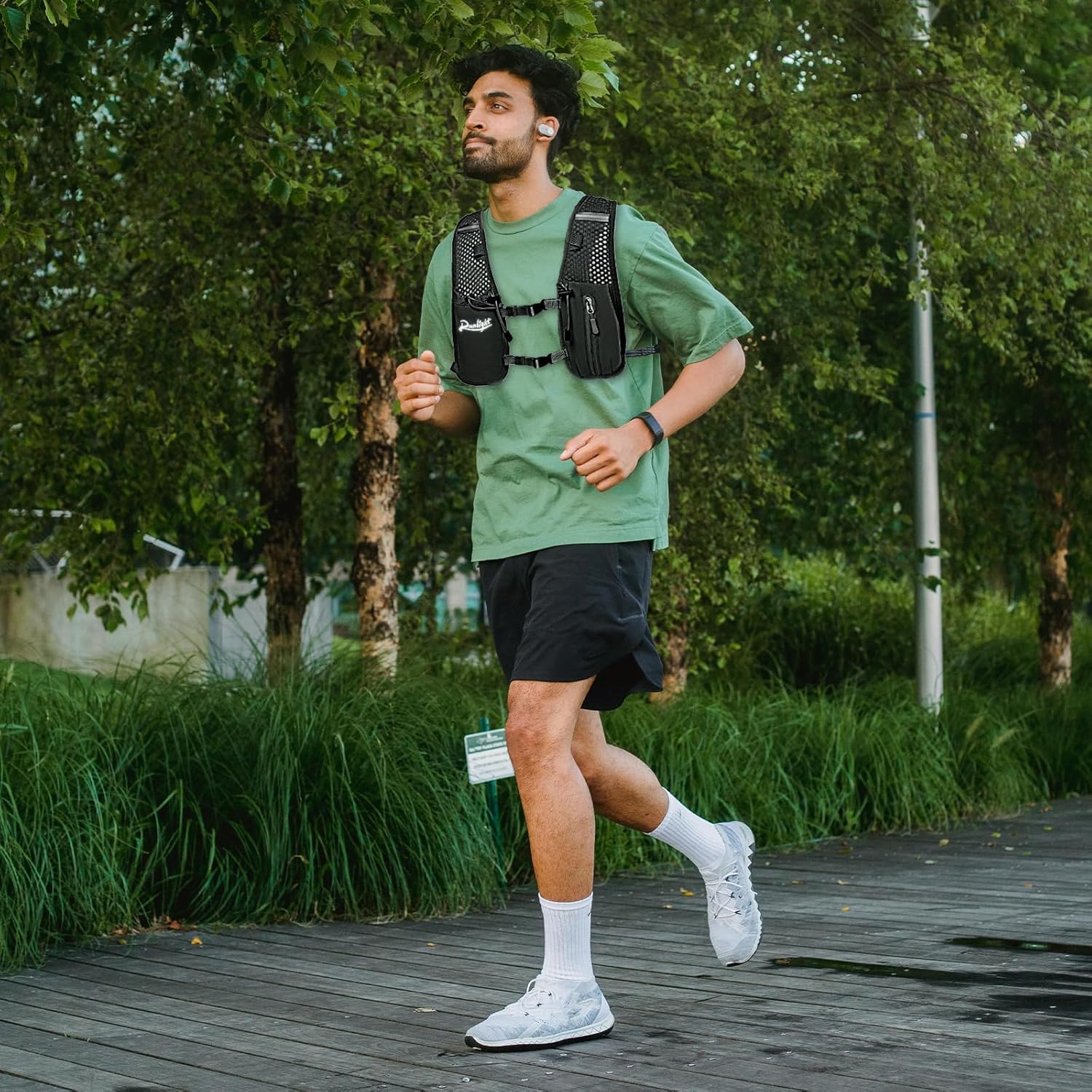 Gilet da Corsa Uomo e Donna con Bottiglia 1500ml - immagine 7