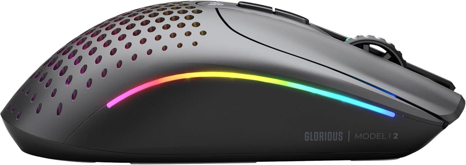 Glorious Gaming Model I 2 Wireless Mouse Gaming 75g, Nero - immagine 5