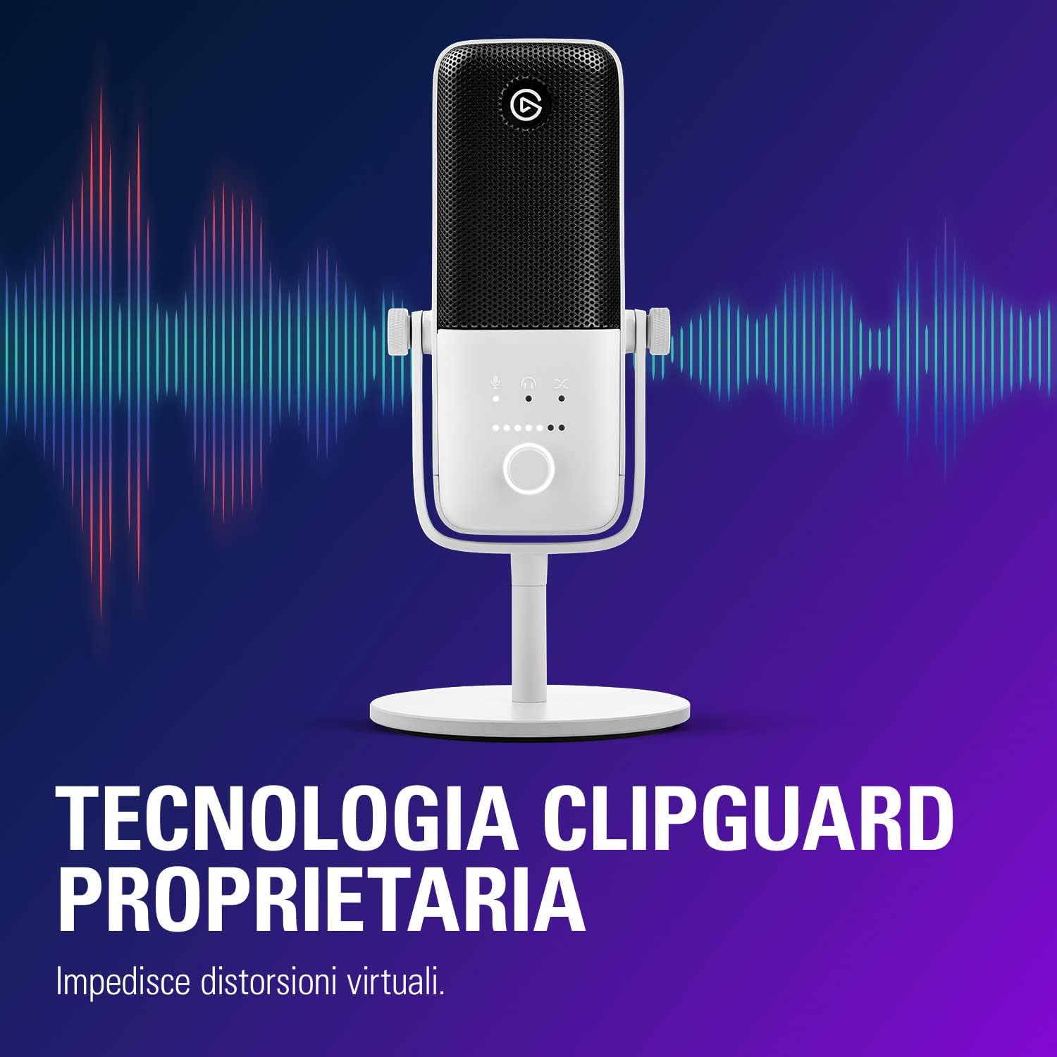 Elgato Wave:3 White - Microfono Condensatore USB Premium - immagine 6