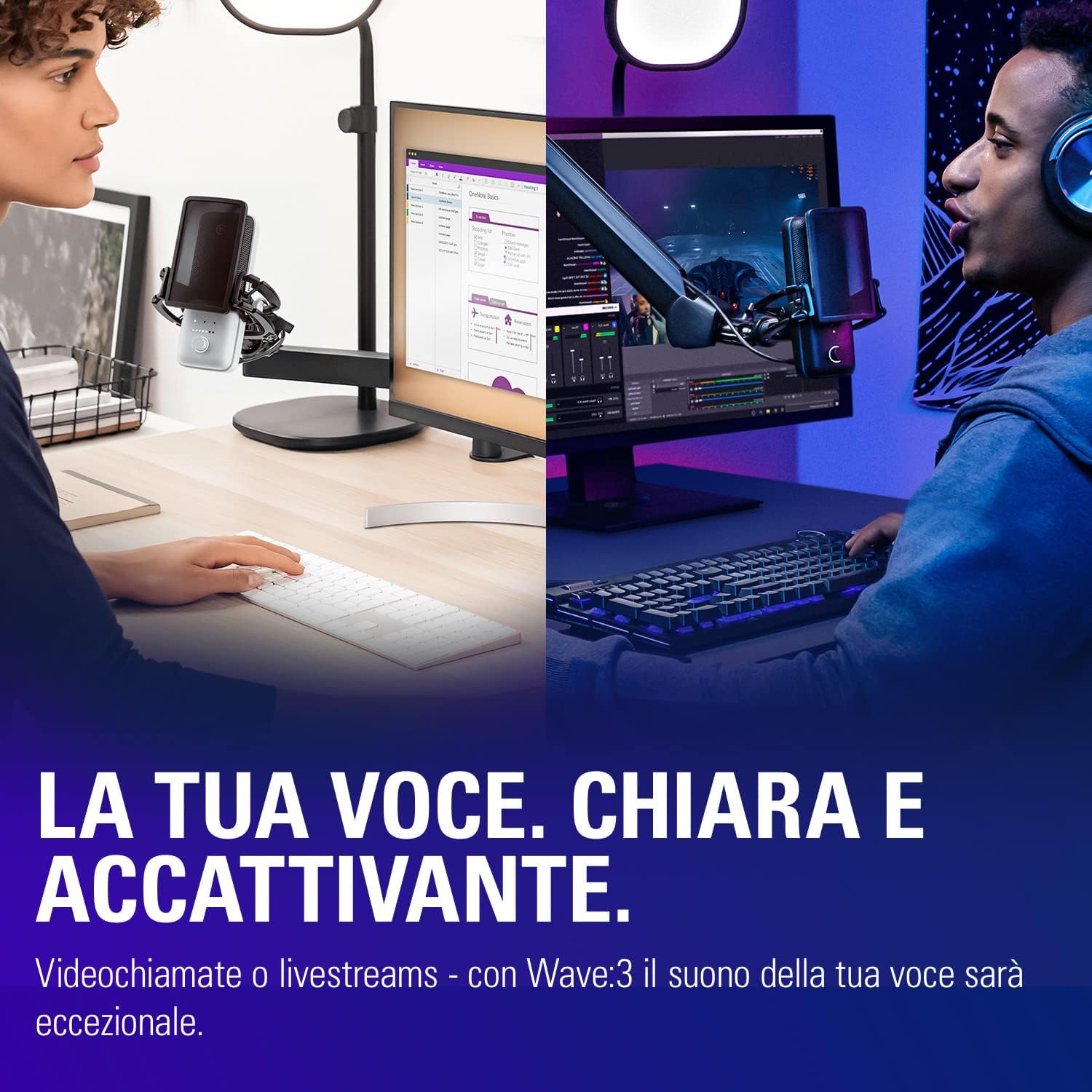 Elgato Wave:3 White - Microfono Condensatore USB Premium - immagine 7