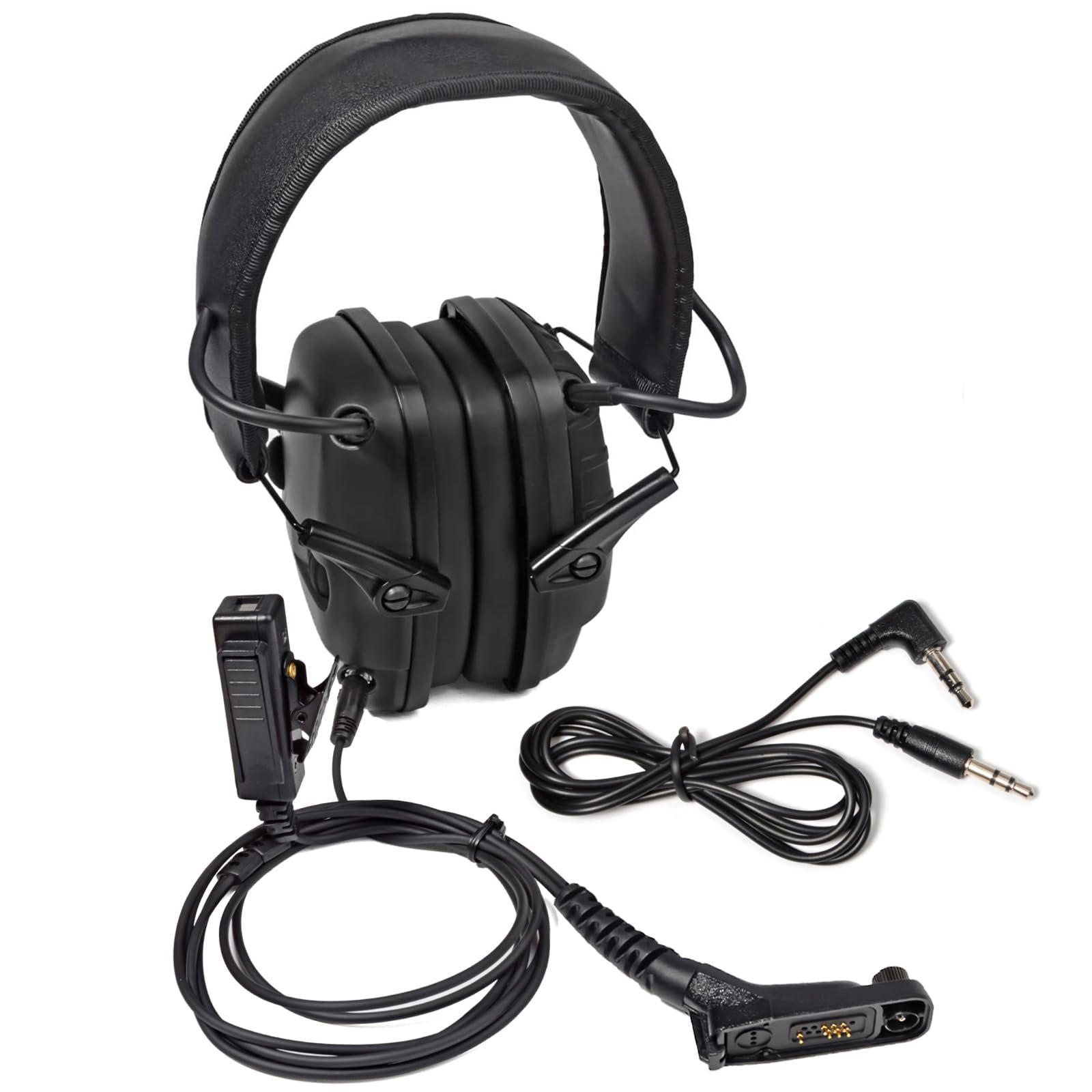 Hys Cuffie Radio con Cancellazione Rumore NC-BLACK-M7