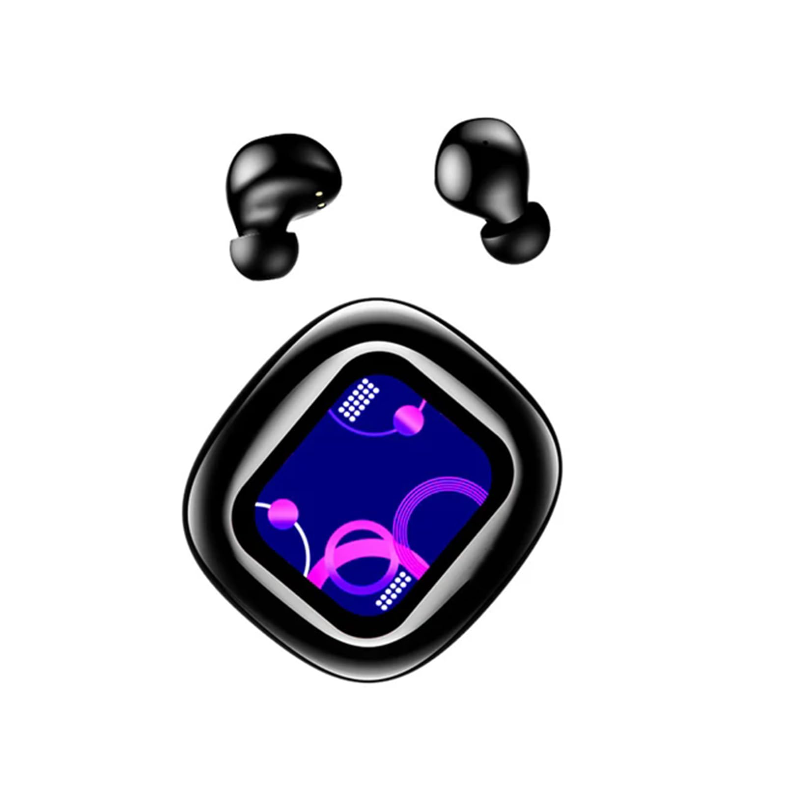 Cuffie Wireless Bluetooth 5.4 In Ear con Schermo