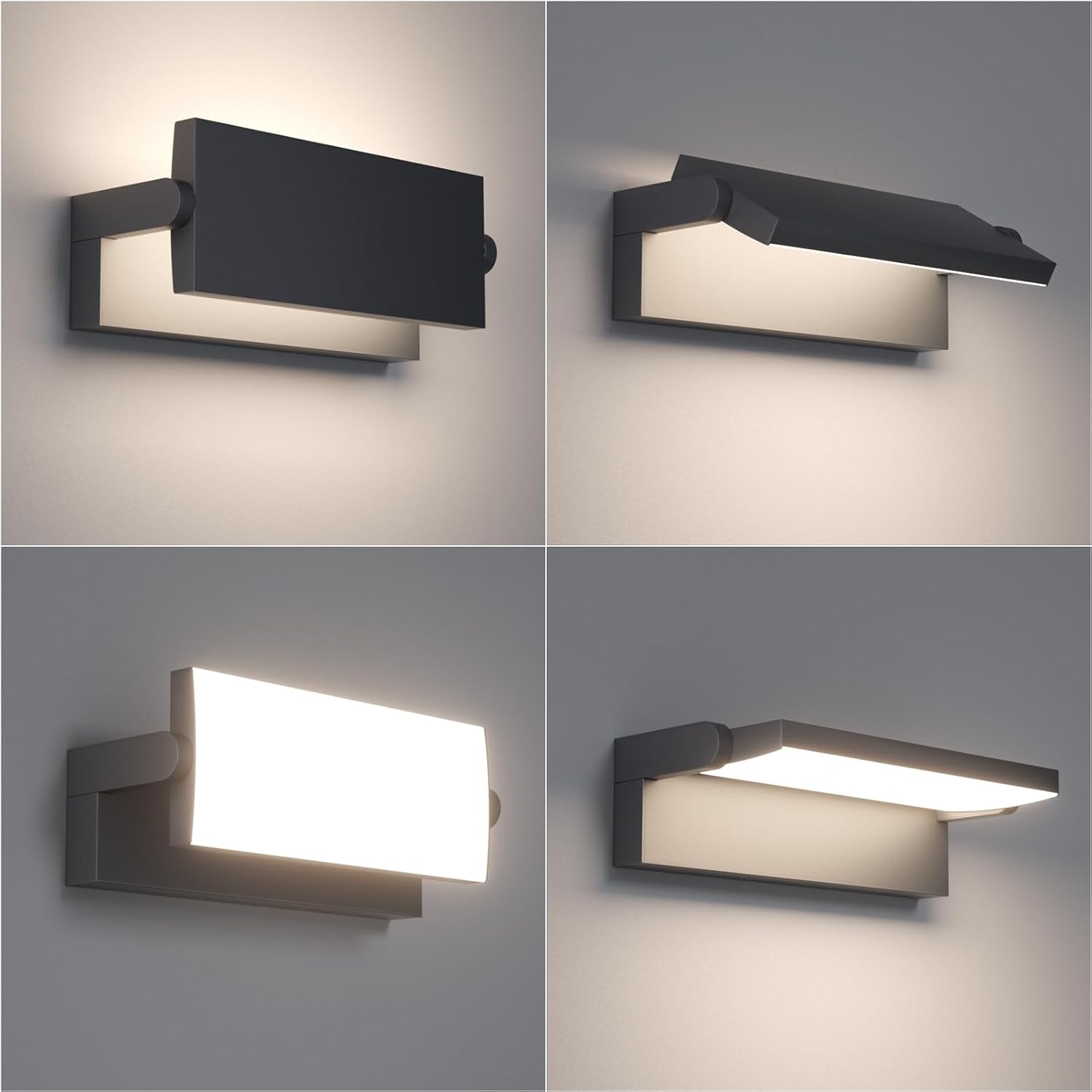 Klighten Applique da Esterno LED IP65 45W Antracite - immagine 3