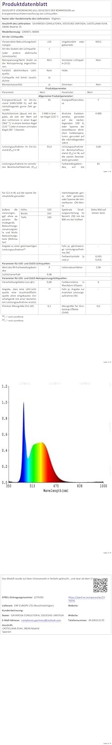 Klighten Applique da Esterno LED IP65 45W Antracite - immagine 8