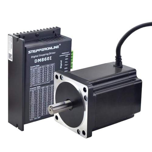 Stepperonline Kit Motore Passo-Passo CNC Nema 34 8,2 Nm