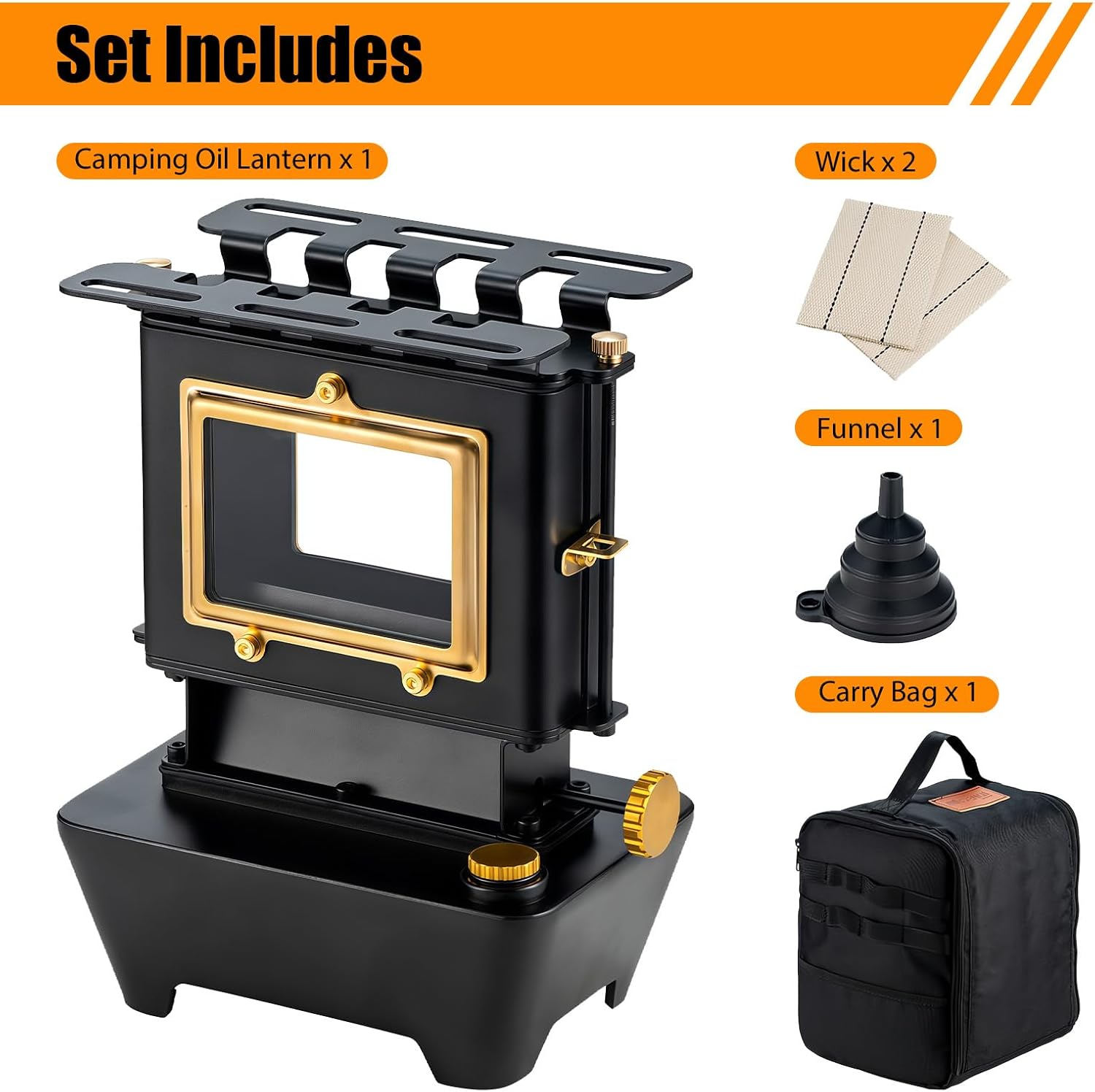 Lanterna Portatile a Petrolio 525ml - immagine 7